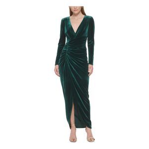 vince camuto green wrap dress Shop Green Vince Camuto Online